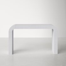 Hump white 2024 console table